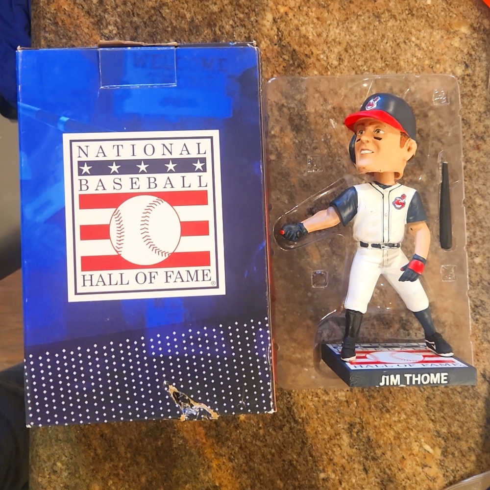 Jim Thome Bobblehead Cleveland Indians Hall of Fame 2018